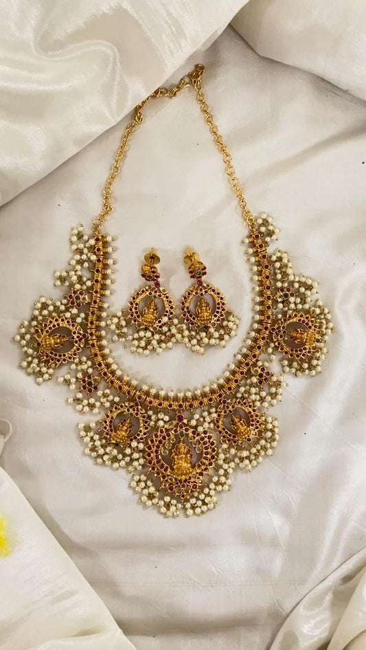 Awesome Beauty Naari Necklace set with Original video